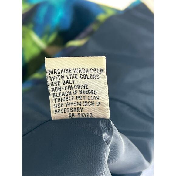 Kenneth Cole Belted Blouse Womens 4P Silk Linen Luxury Beach Office Country Club - Picture 9 of 16